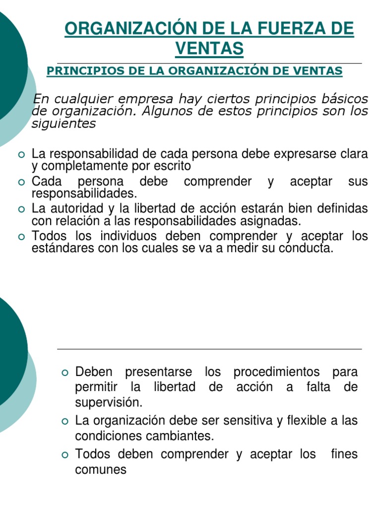 ORGANIZACIÓN DE LA FUERZA DE VENTAS.ppt Marketing Business