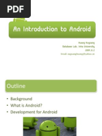 Introduction To Android