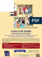 Youth For Seva Internship 2013