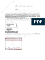 Seri Tutorial AutoCAD Untuk Pemula