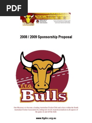 Sponsorship Proposal