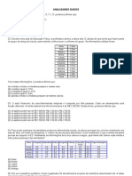 Analisando Dados