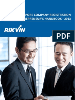 Singapore Company Registration Entrepreneur's Handbook 2013