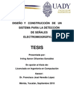 diseño y construccion de un sistema para la deteccion de señales electromiograficas