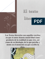 El Texto Literario