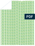 Green Knit Print