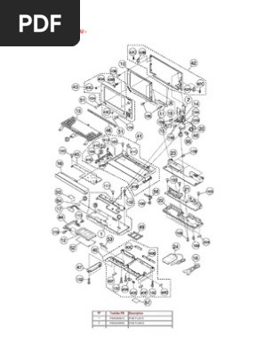 Toshiba Libretto 110CT Parts List | PDF