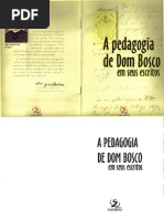 A Pedagogia de Dom Bosco