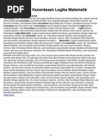 Download Cara Mengukur Kecerdasan Logika Matematik by Albert Tangdialla SN129047471 doc pdf