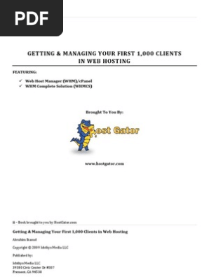 Hostgator Reseller Hosting Ebook Websites Php Images, Photos, Reviews
