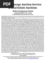Jorgenson Estate Auction