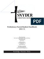 SCS Handbook 2012-2013