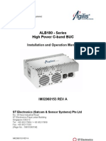 ALB180 - Series C-Band BUCs - Installation and Operational Manual