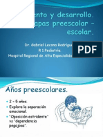 Preescolar y Escolar