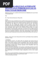 Download Permasalahan Dan Alternatif Penanganan Perkerasan Jalan Pada Tanah Ekspansif by Aprinando Hutahaean SN129068414 doc pdf