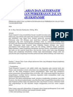 Permasalahan Dan Alternatif Penanganan Perkerasan Jalan Pada Tanah Ekspansif