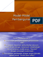 Model Pembangunan