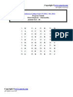 Latihan Un SMK 2012 Matematika Teknik Bahas