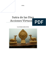 Sutra de Las Diez Acciones Virtuosas