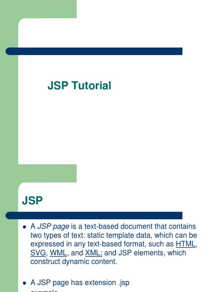 Code JSP Tutorial | PDF | Java Server Pages | Java Servlet