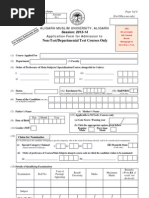 Non-Test/Departmental Test Courses Only