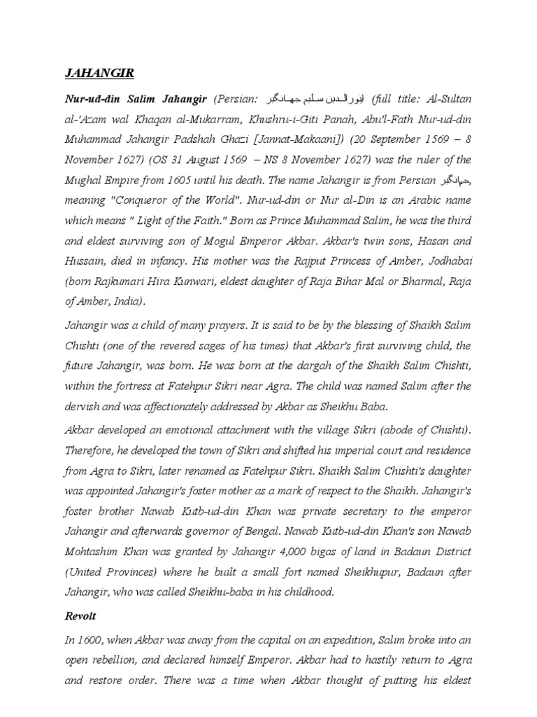 Mughal Rulers | PDF | Mughal Empire | Timurid Dynasty