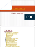 Resume Skills