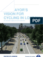 London Mayor Boris Johnson Announces 913m Cycling Plan