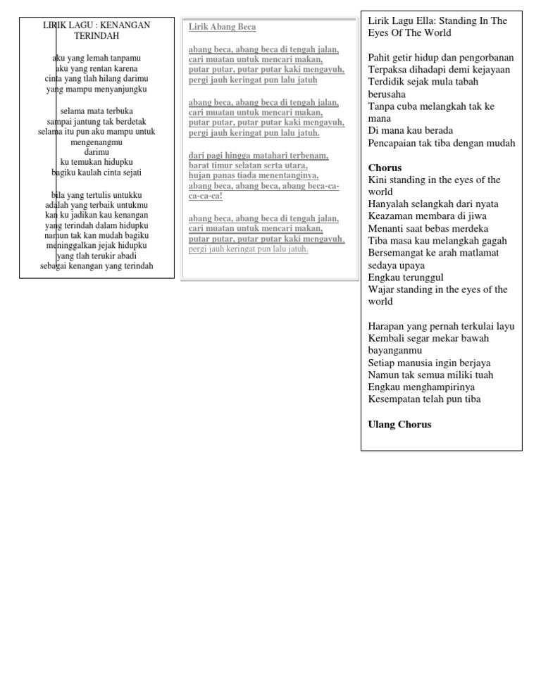 Lagu Motivasi Pengawas Pdf