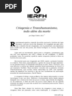 c Rio Genia e Transhumanism o 2012
