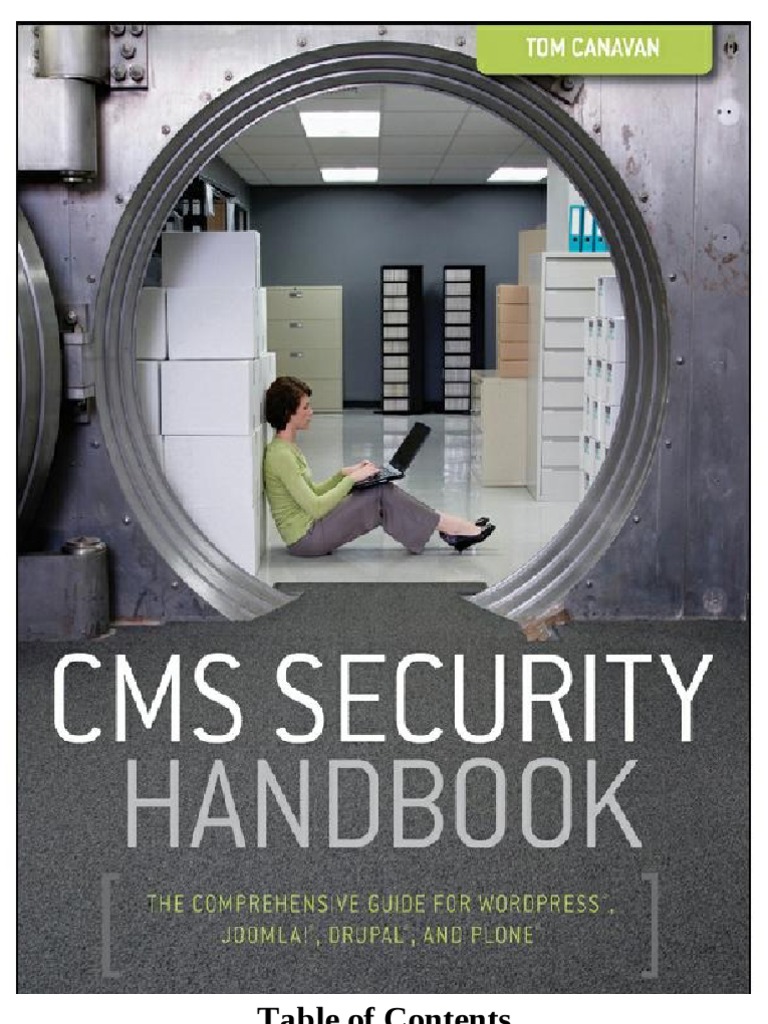CMS Security Handbook Online Safety & Privacy Computer Security