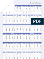 2013 Calendar PDF File