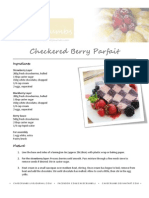 Checkered Berry Parfait