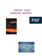 Unitate Didaktikoa - Denbora Gora Denbora Behera