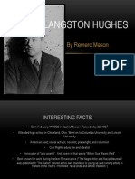 Langston Hughes: by Remero Mason