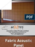 Fabric Acoustic Panel