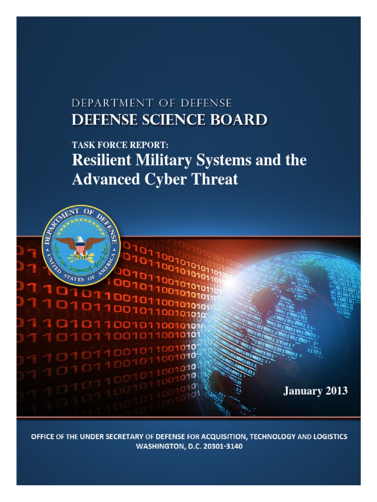 ResilientMilitarySystems CyberThreat | PDF | Cyberwarfare | Security