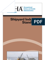 OSHA Shipyard Industry Standards