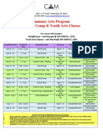 2013 Summer Arts Program 