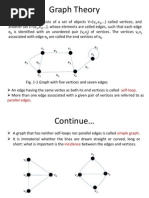 Graph Theory: V V V e e