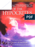 Characteristics of The Hypocrites