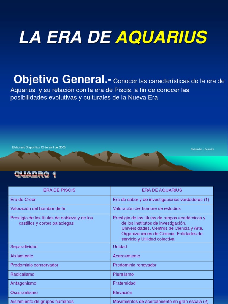 Características de la Era de Piscis | PDF | Science | Dios