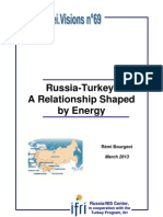 Russia-Turkey: A Relationship Shaped by Energy