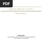 Business Proposal: Cohesion Cafe