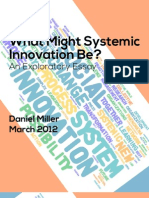 What Might Systemic Innovation Be?