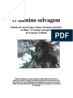 Menino Selvagem Estudo Do Caso de Uma Crianca Selvagem Retratado No Filme O Menino Selvagem de Francois Truffaut