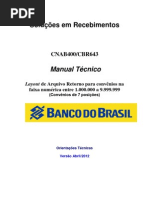 Manual CObrança BB CNAB400