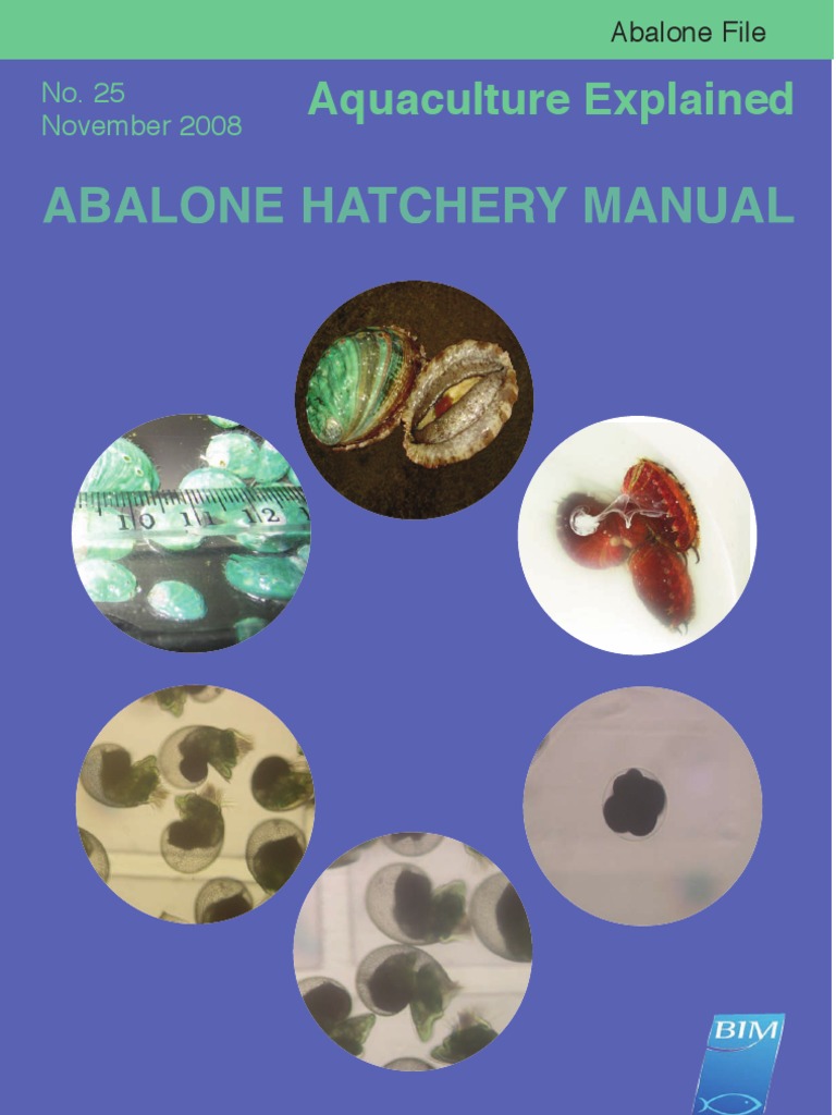 2008 Abalone Hatchery Manual | PDF | Ammonia | Alkalinity