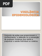 VIGILÂNCIA EPIDEMIOLÓGICA