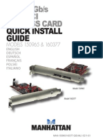 Quick Install Guide: MODELS 150965 & 160377